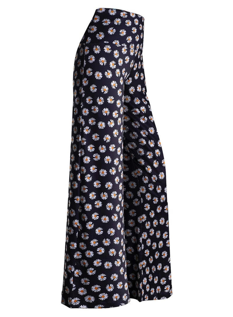 Arolina Women's Stretchy Wide Leg Palazzo Lounge Pants Casual Comfy High Waist Palazzo Pants - Image 2